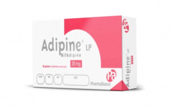 Acheter Adalat - Illustration du comprimé Adalat