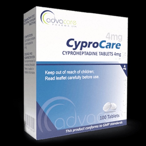 Boîte de Cyproheptadine – illustration médicament