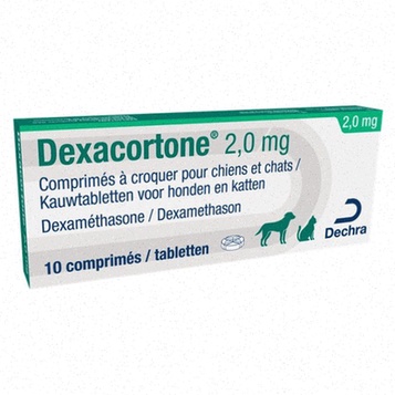 Commander Decadron - illustration du comprimé de dexaméthasone