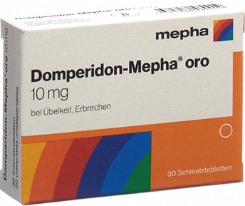 Acheter dompéridone en ligne – Illustration d’un comprimé et d’un panier