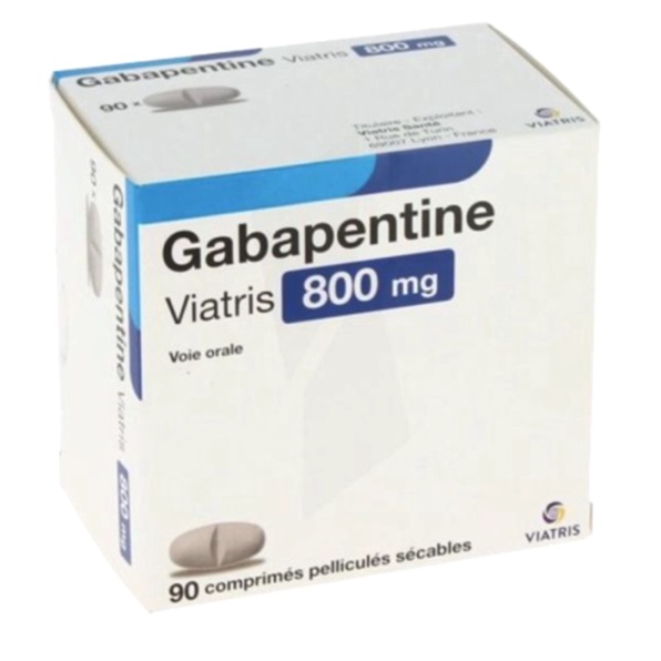 Acheter Gabapentin - Illustration d’une molécule de gabapentine et d’un comprimé