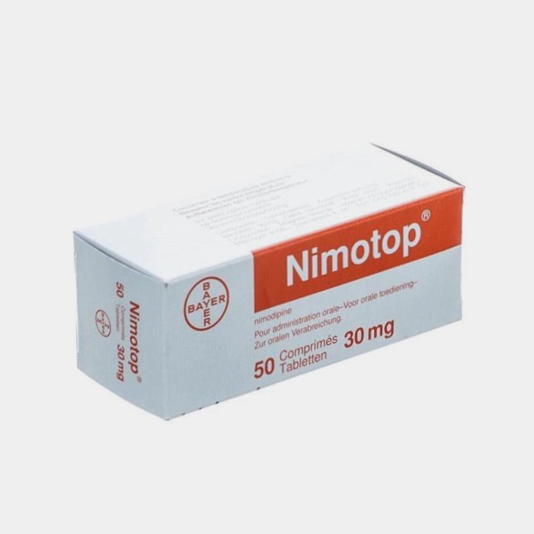 Acheter Nimotop - comprimés de nimodipine et illustration