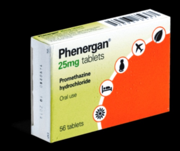 Acheter Phenergan - Illustration d'un comprimé de Prométhazine