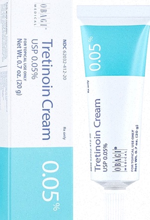 Acheter la tretinoïne - Illustration de flacon et gel topique