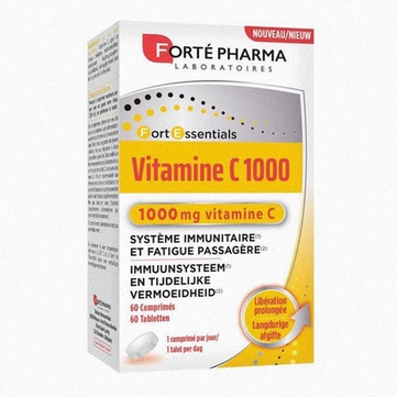 Achat vitamine C en ligne - illustration de comprimés et agrumes