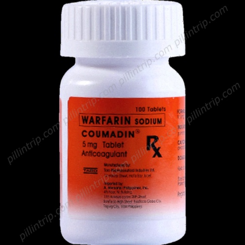 Acheter Coumadin - Illustration d'une souris de laboratoire et d'un flacon de warfarine