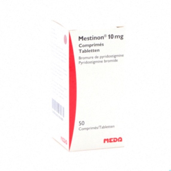 Acheter Mestinon – illustration d’un comprimé de pyridostigmine