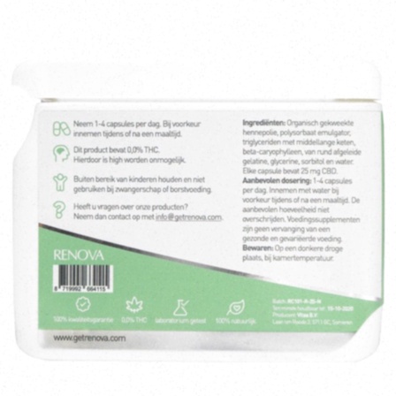 Acheter Renova - Tube de crème et logo Renova