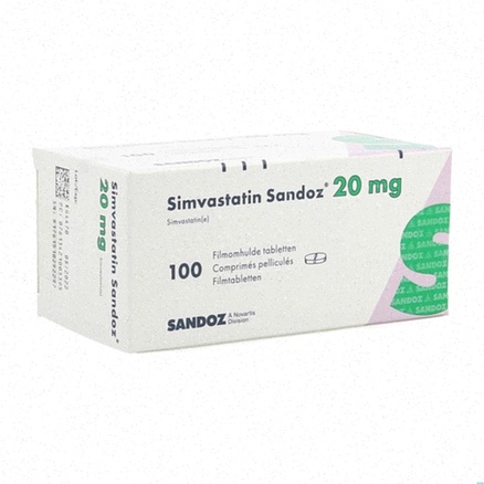 Acheter la simvastatin - Illustration blister de comprimés