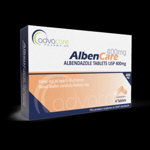 Albendazole générique - Illustration d'un comprimé