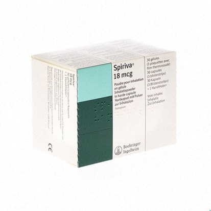 Achat Spiriva en ligne - Illustration d'un inhalateur Spiriva
